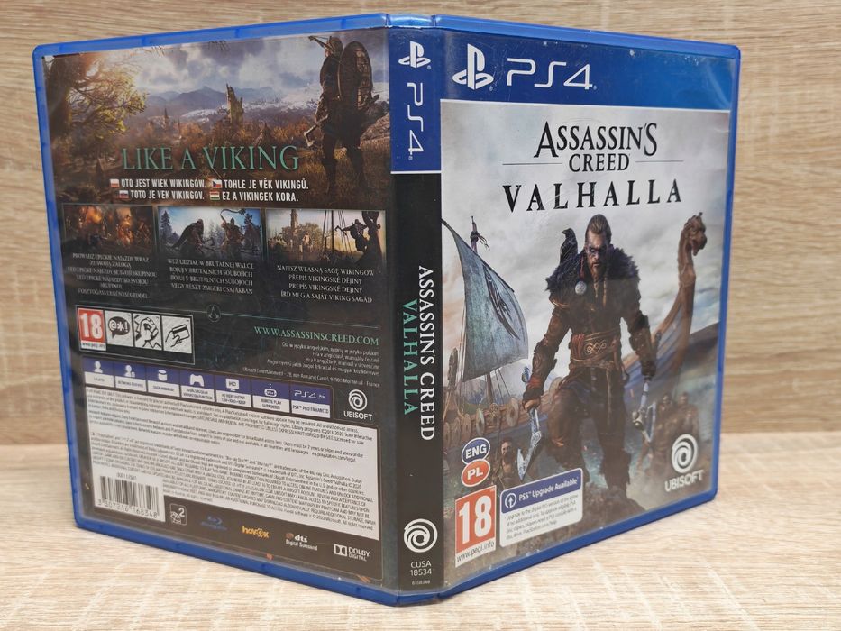 Assassins creed valhalla gra ps4 playstation 4