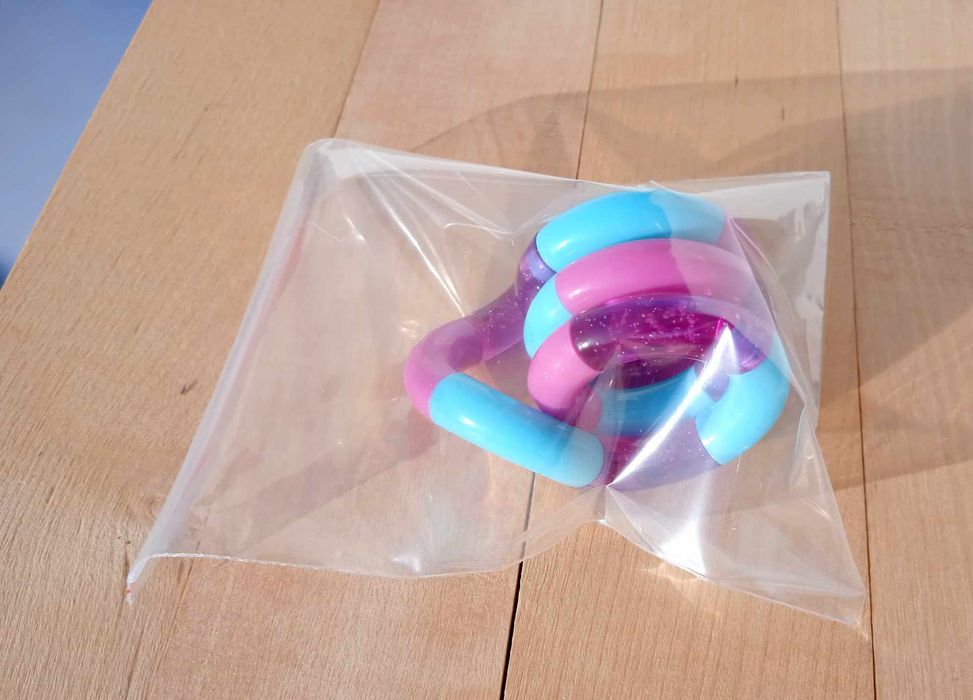 zabawka sensoryczna antystresowa fidget wąż tangle