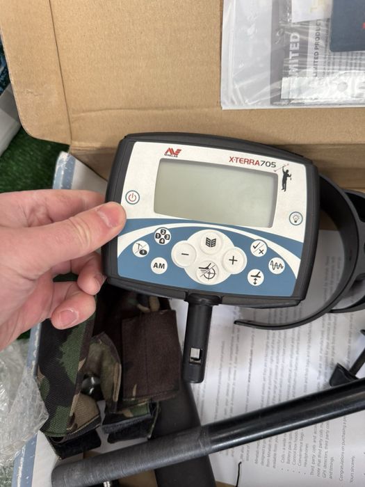 Металошукач Minelab X-Terra 705+Nel Fly. Металлоискатель