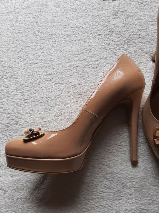 Szpilki nude Prima Moda skora 37