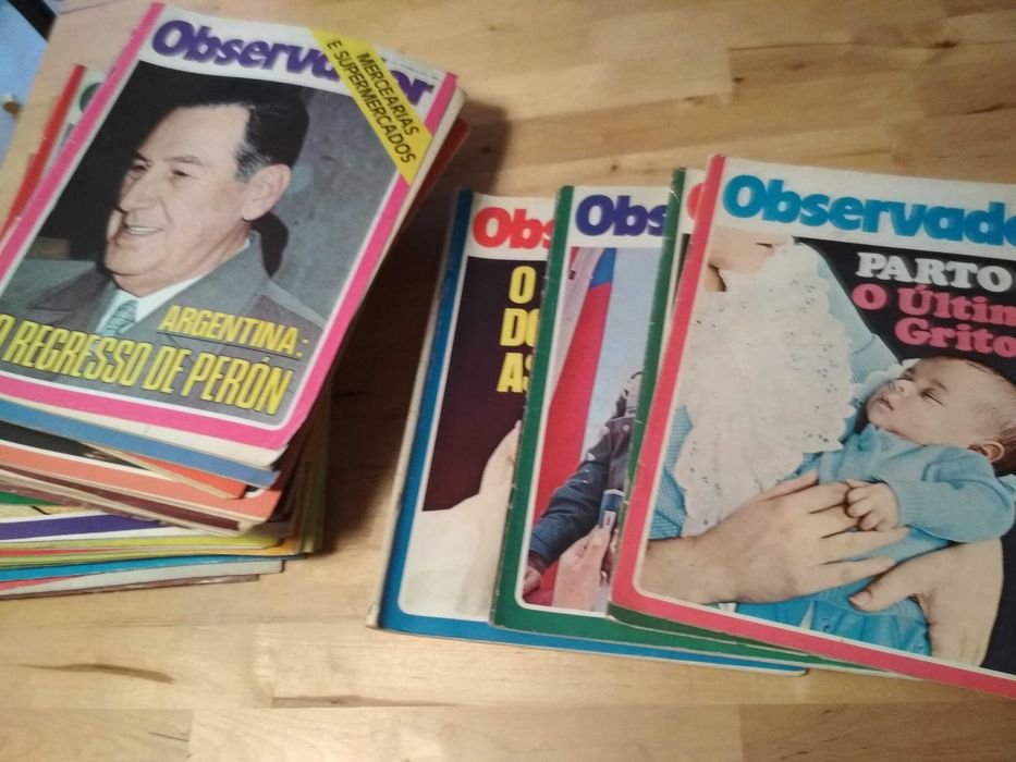 30 revistas O observador, anos 70