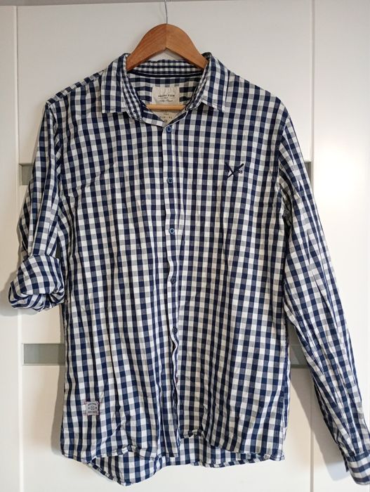 Koszula w kratkę House slim fit rozmiar XL