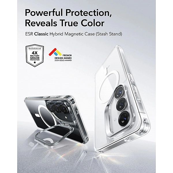 Esr Classic Hybrid Kickstand Magsafe Galaxy S26 Clear