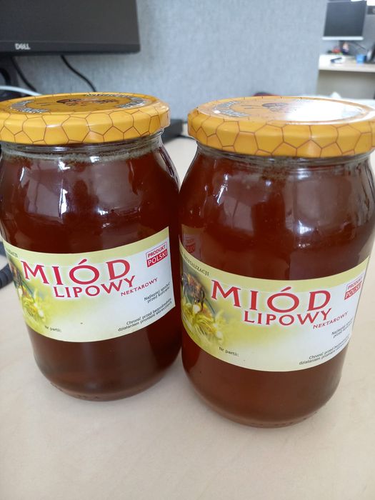 Miód lipowy z własnej pasieki