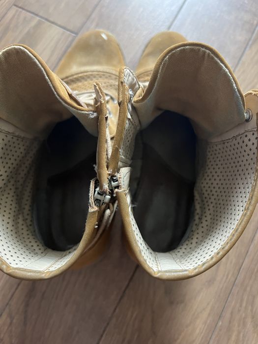 Botki Mustang camel beż brąz 39