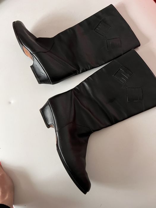 Жіночі демисезонні чоботи натуральна шкіра