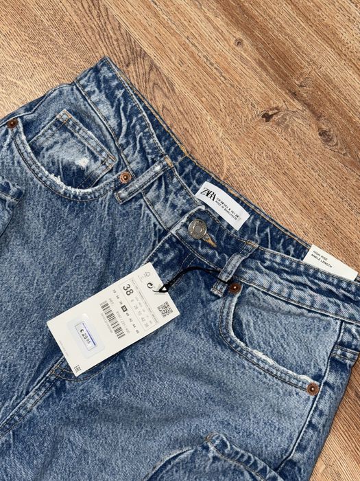 Джинси Zara mom fit 38 розмір
