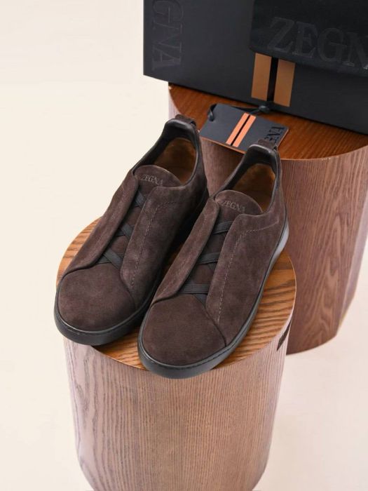 Мужские лоферы Zegna Triple Stitch (42)