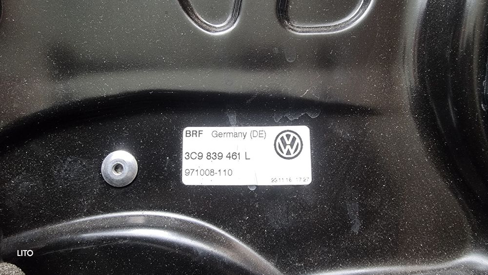Склопідйомник задньої лівої двері volkswagen passat b6 variant