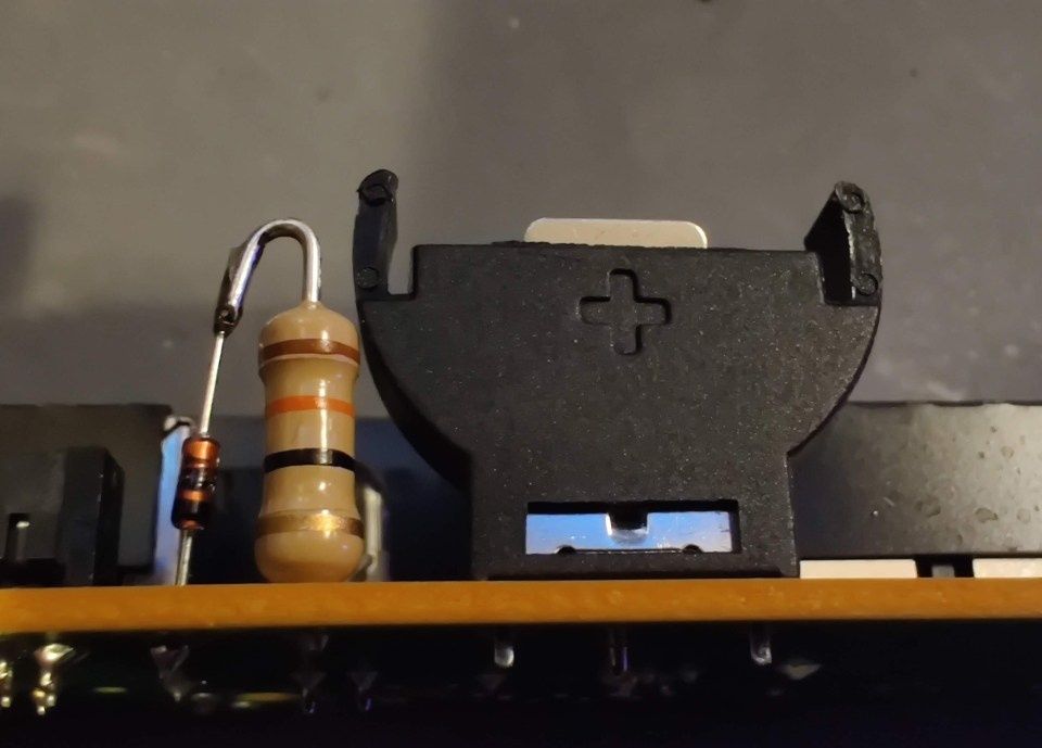 Substituição pilha Dreamcast