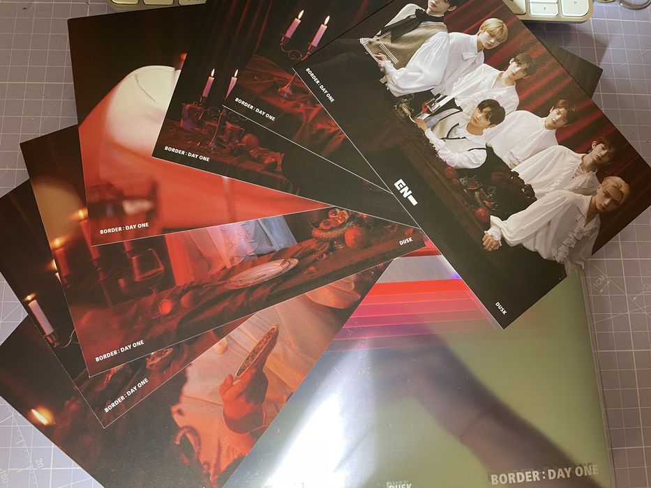Kpop album enhypen border:day one