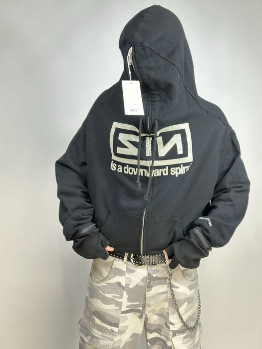 Project GRAILZ G/R GR NIZ full zip opium archive distressed худи