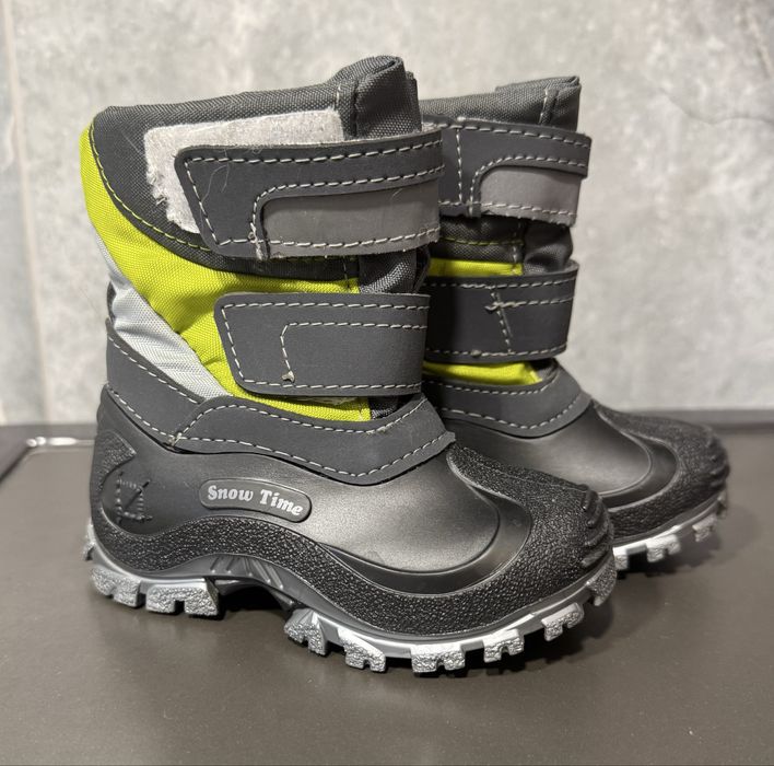 Дитячі чобітки дутики термо зимові 21 розмір