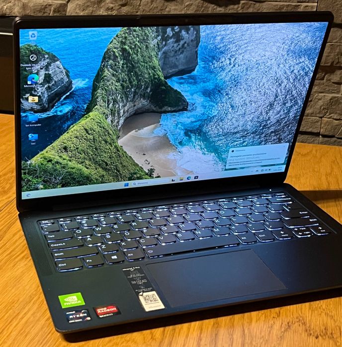 Laptop Lenovo IP 5 PRO Ryzen 5 16GB SSD nVidia 4GB 14" FHD Win11