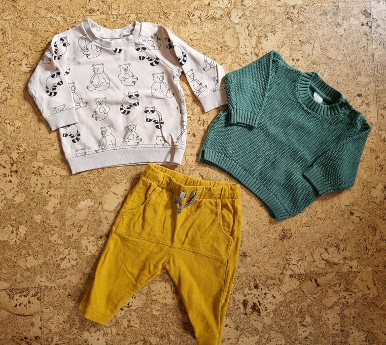 Zestaw ubranek rozmiar 74-80