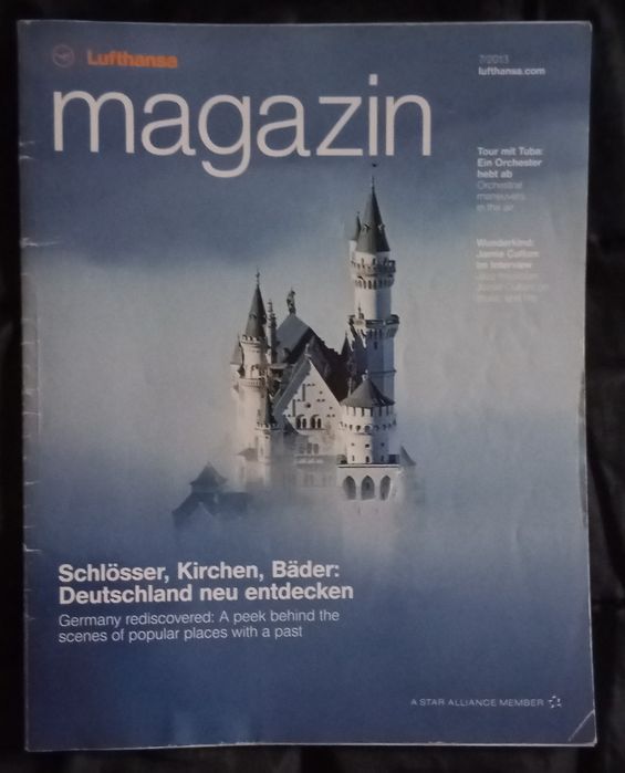 Revistas de várias companhias aéreas