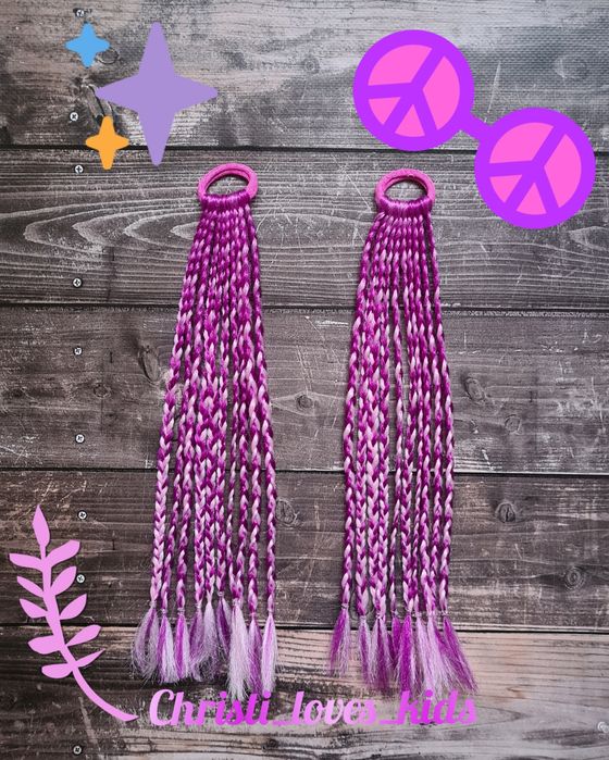 Афрорезинки короткі