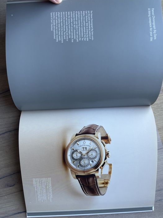 Katalog zegarków Carl F. Bucherer 2006/2007