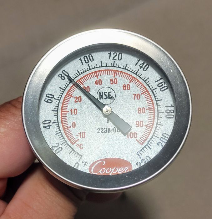 Termômetro análise precisão USA