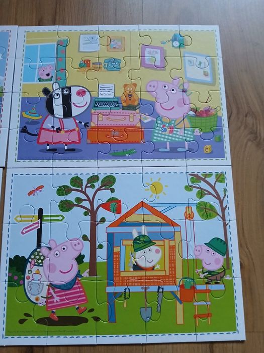 Puzzle świnka peppa