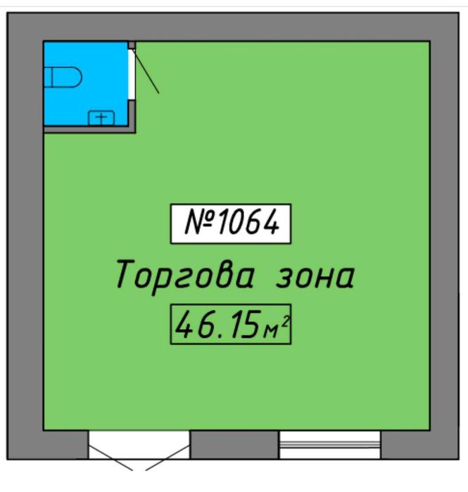 Комерційне приміщення Центральна частани міста! Акція! - Вид 5
