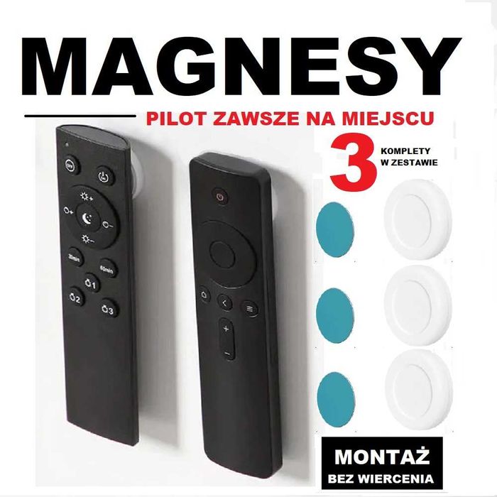 Organizer magnetyczny do pilotów TV - NOWOŚĆ!!!