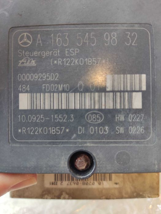 Módulo de ABS MERCEDES-BENZ W163 ML 270 CDI