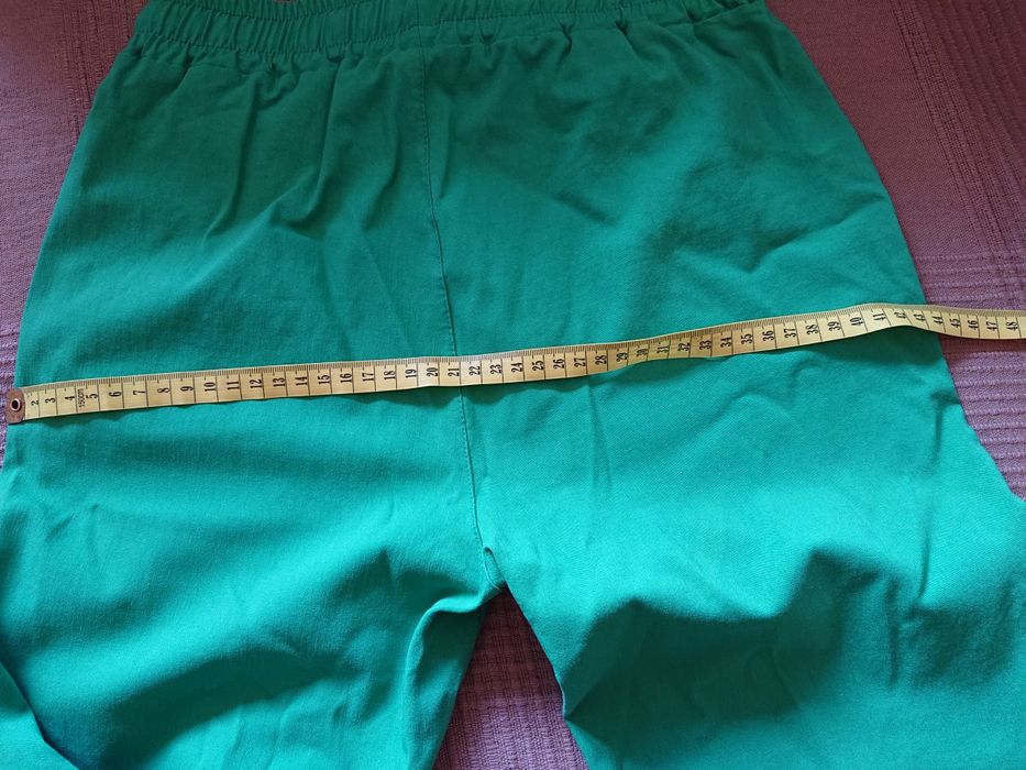 Spodnie damskie zielone