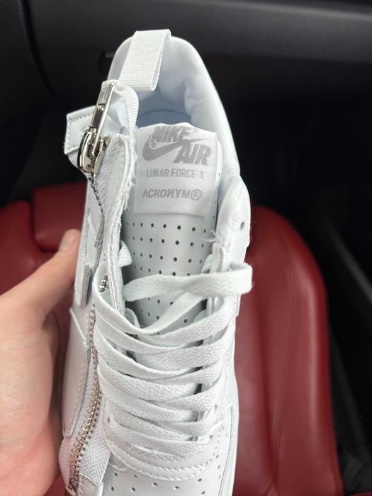 (ОПЛАТА ПІСЛЯ ОГЛЯДУ)Nike Lunar Force 1 Low Acronym White Найк Лунар