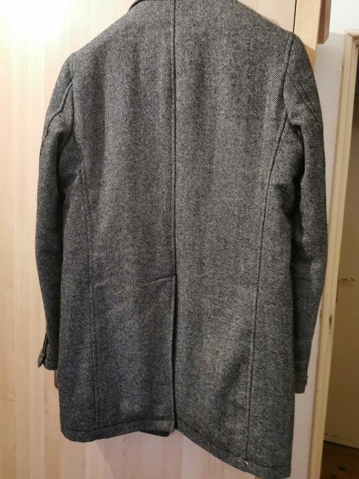 Casaco fazenda comprido Homem da Zara