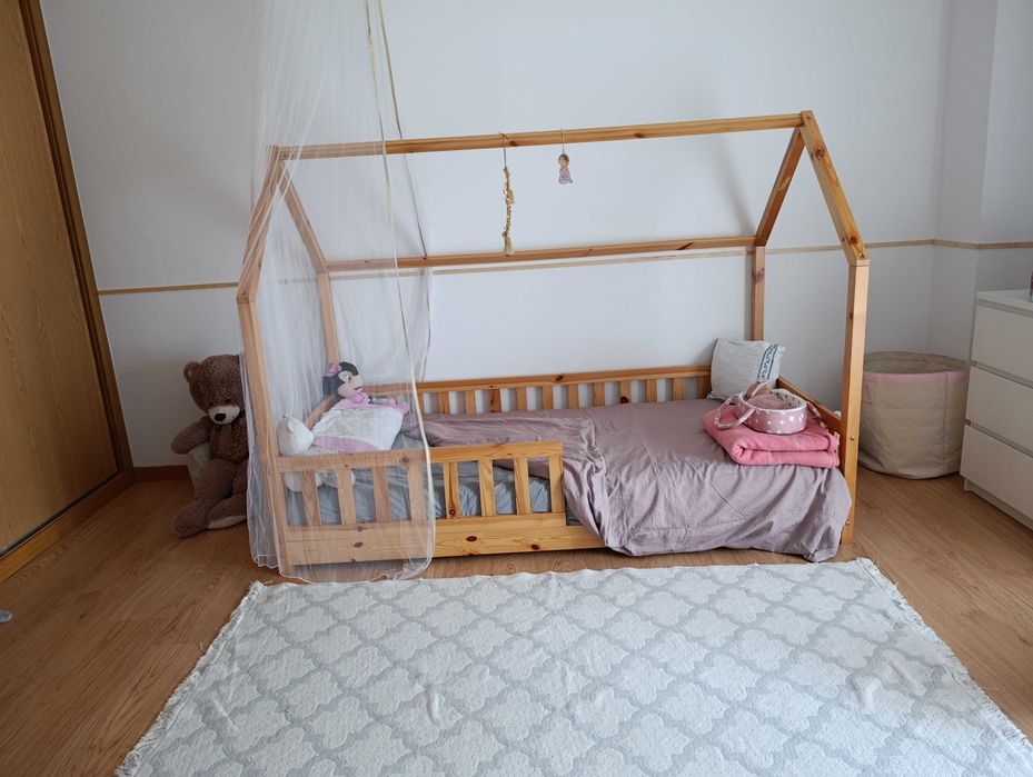 Quarto criança "cama estilo casa"