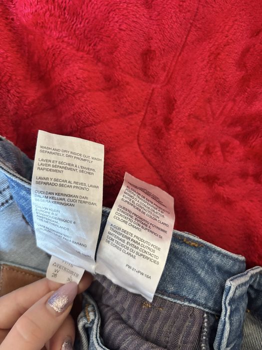 Spodnie jeansy calvin klein