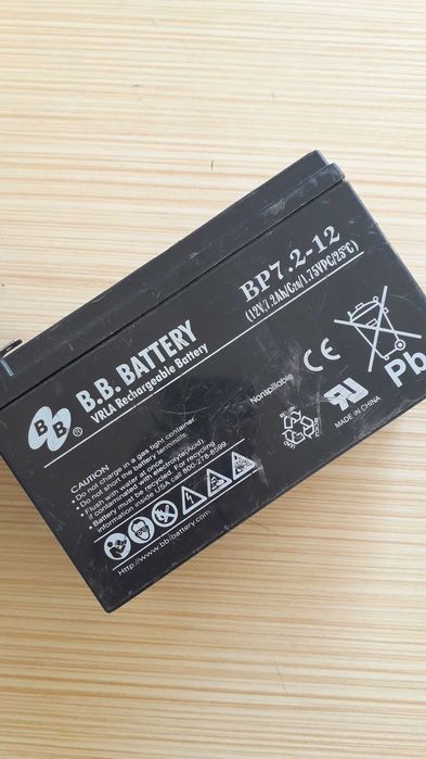 Аккумулятор AGM 12В 9Ачас CSB HR1234 HRL1234  (UPS12460 RBC17)