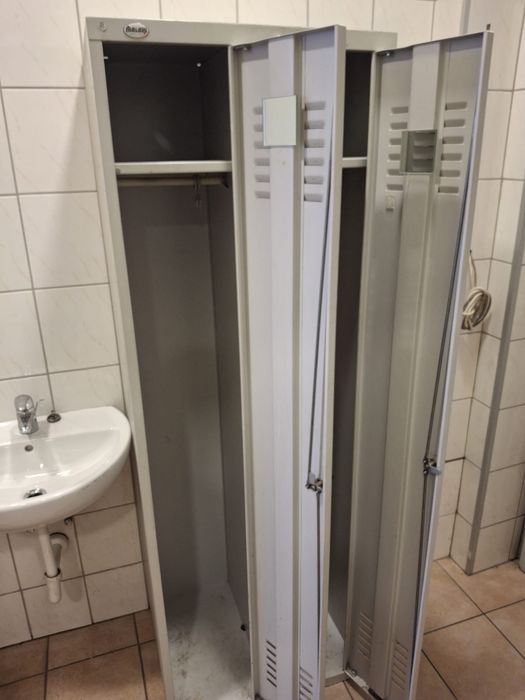 Szafki basenowe, pracownicze metalowe