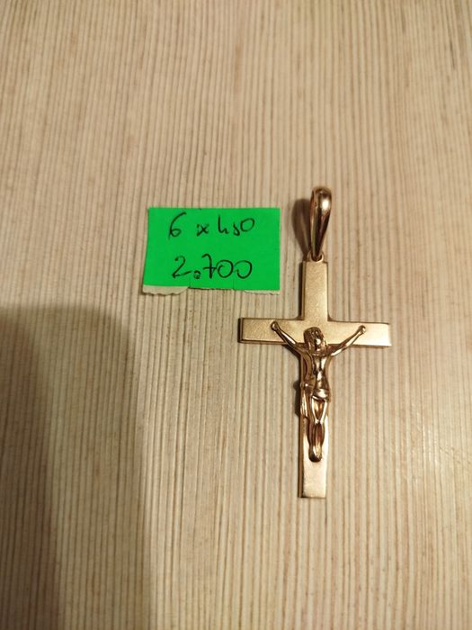 Krzyżyk męski 6 gram  -585-