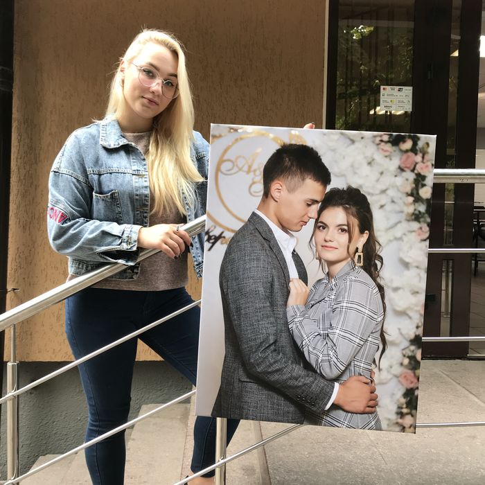 Картина (фото) на холсте.Портрет на холсте. Печать на холсте.подарок