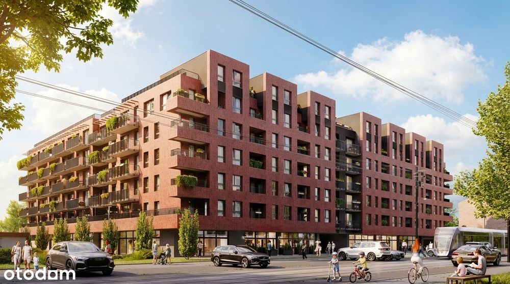 4-pokojowe mieszkanie 95m2 + 3 tarasy Bezpośrednio