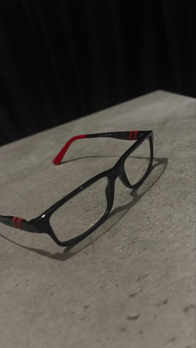 Okulary Polo Ralph Lauren + soczewki Essilor – jak nowe, komplet