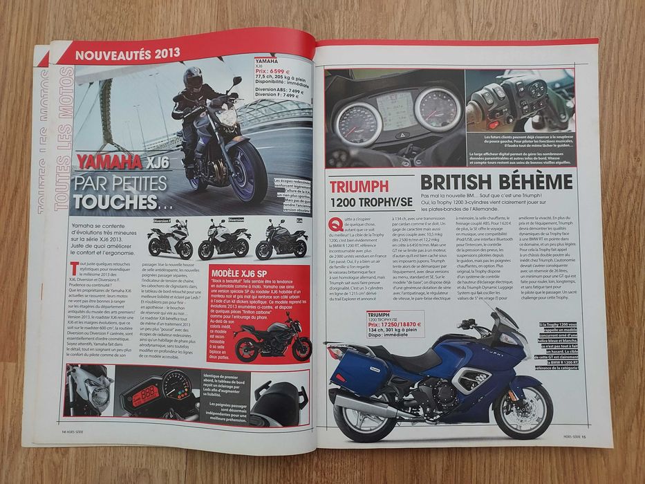 Revista Toutes Le Motos 1000 Módeles - Édition 2013