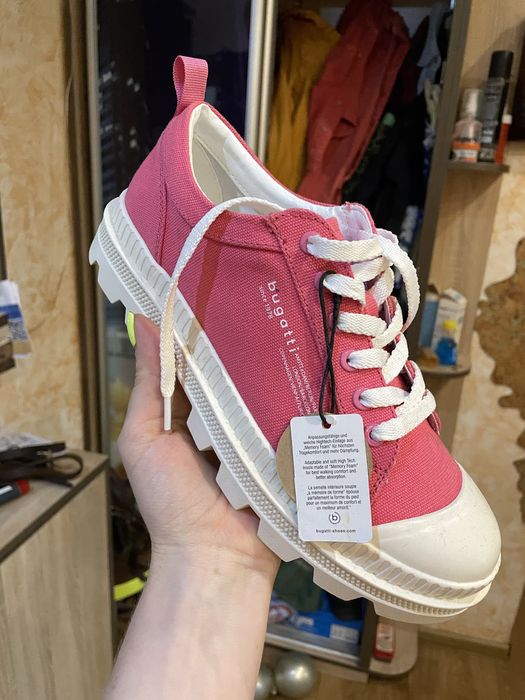 Bugatti•кеди жіночі•рожеві