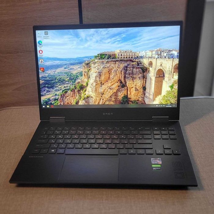 Ноутбук HP Omen 15 2020, GTX 1660 ti, R7 4800H, 32 гб, 512 гб