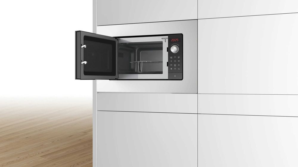 Microondas de encastre Bosch Serie 2, em inox