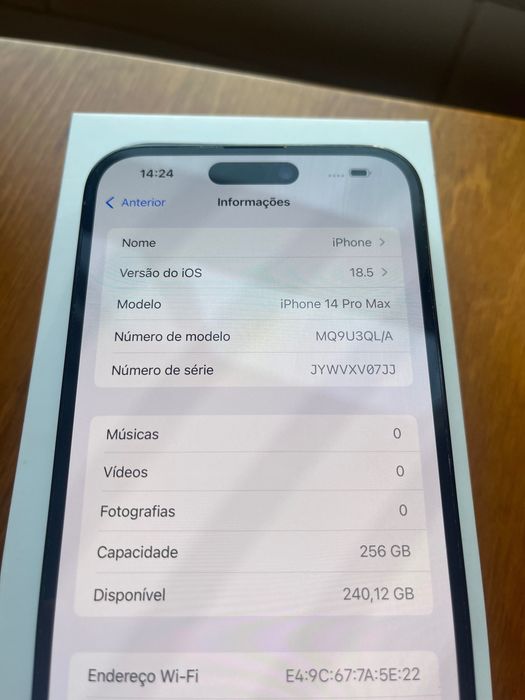 iPhone 14 Pro Max 256Gb