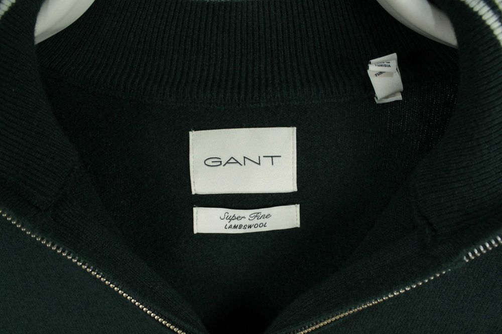 Шикарний вовняний светр кофта Gant Superfine Lambswool Sweater 2-3ХЛ