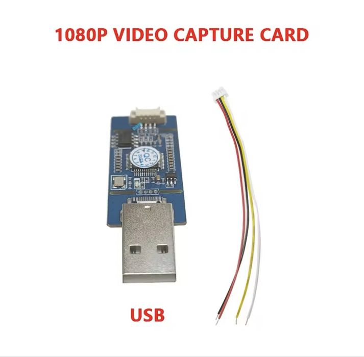 Відеозахоплююча карта CVBS → USB(1080P) Video Capture Card