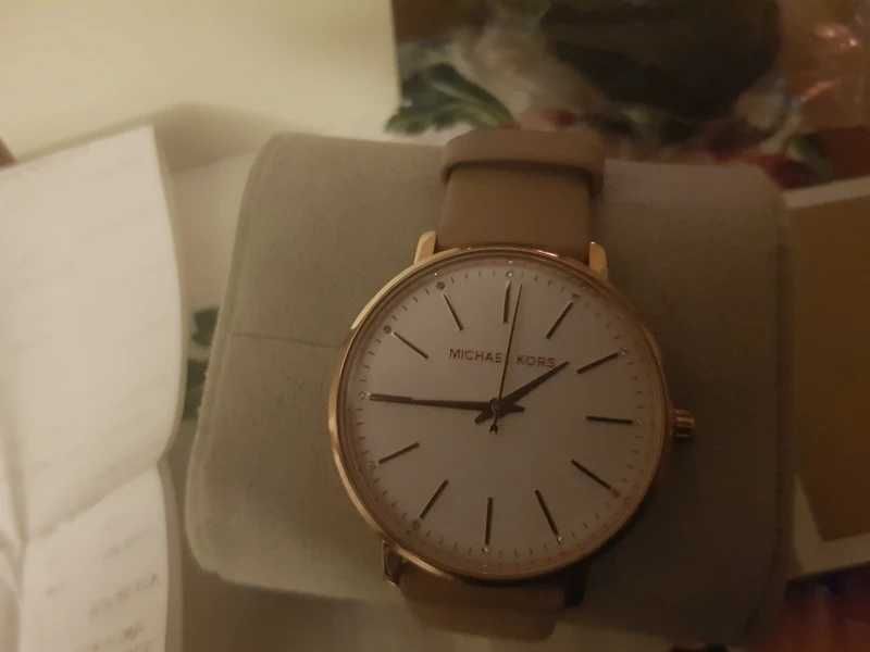 Michael Kors zegarek mk3179 beżowy