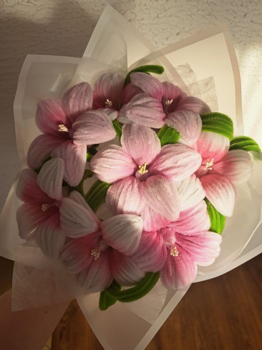 Bukiet z drucików handmade