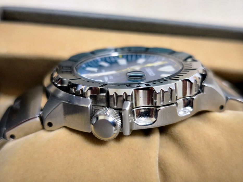 Relogio seiko Monster blue coral