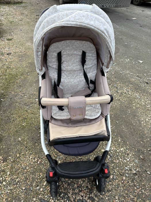 Коляска люлька та прогулочний блок