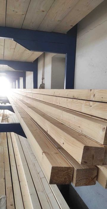 Barrotes de Casquinha Branca KVH Acabados